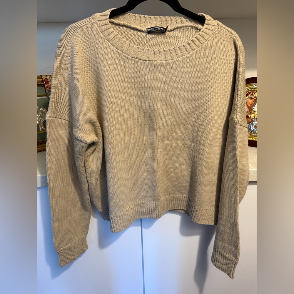 Women's Beige Knit Set